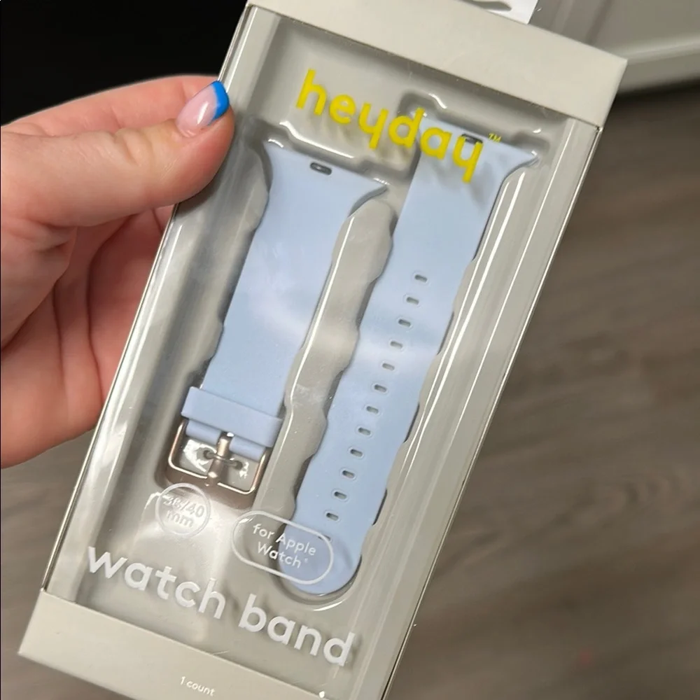 Heyday Blue Silicone Arm & Wristbands Clips
